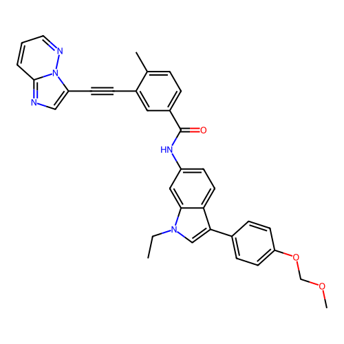 Chemical structure of BindingDB Monomer ID 50635673