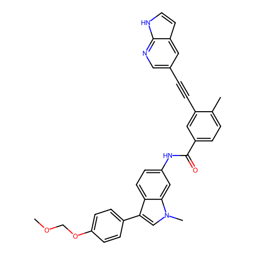 Chemical structure of BindingDB Monomer ID 50635684