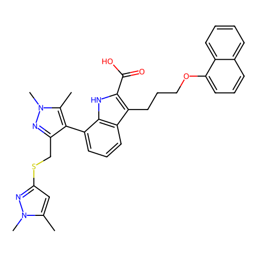 Chemical structure of BindingDB Monomer ID 50636294