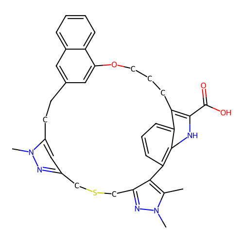 Chemical structure of BindingDB Monomer ID 50636295