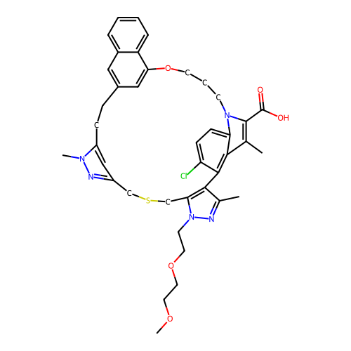Chemical structure of BindingDB Monomer ID 50636296