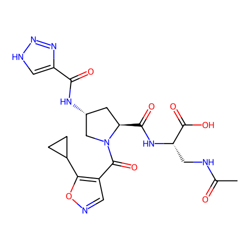 Chemical structure of BindingDB Monomer ID 50636524