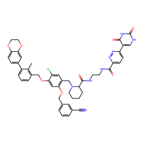 Chemical structure of BindingDB Monomer ID 50636739