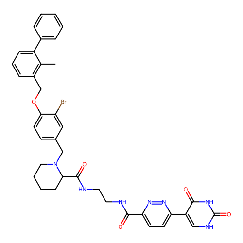 Chemical structure of BindingDB Monomer ID 50636747