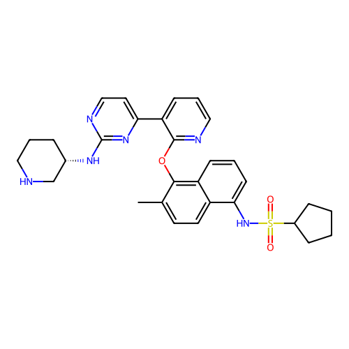 Chemical structure of BindingDB Monomer ID 50638141