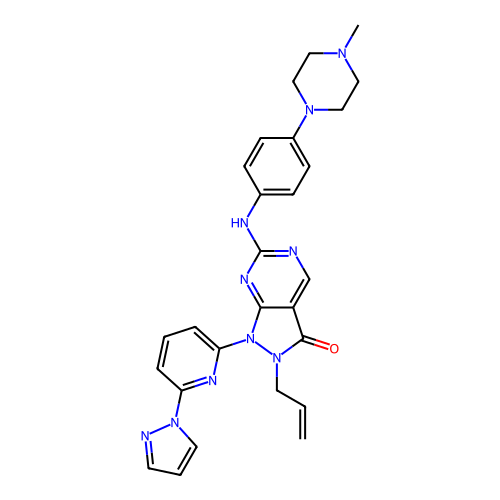 Chemical structure of BindingDB Monomer ID 50638425