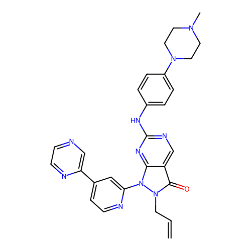 Chemical structure of BindingDB Monomer ID 50638446
