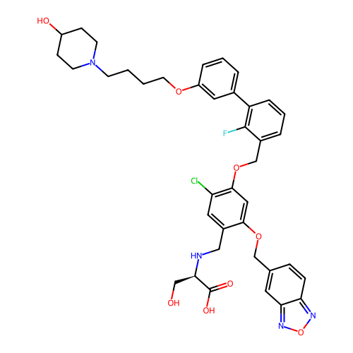 Chemical structure of BindingDB Monomer ID 50639101
