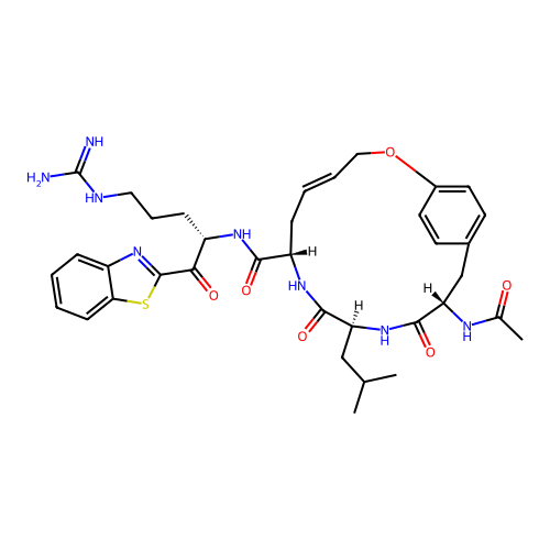 Chemical structure of BindingDB Monomer ID 50639175
