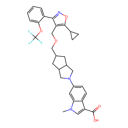 Chemical structure of BindingDB Monomer ID 50639303