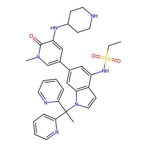 Chemical structure of BindingDB Monomer ID 50640768
