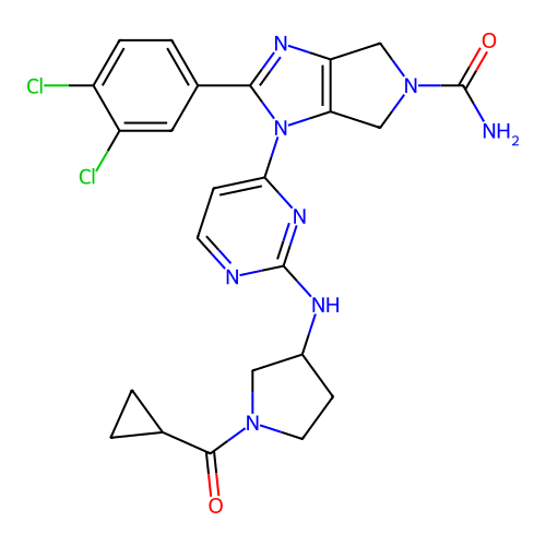 Chemical structure of BindingDB Monomer ID 50641319