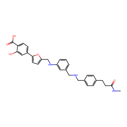 Chemical structure of BindingDB Monomer ID 50641385