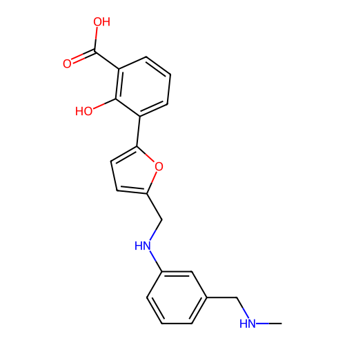 Chemical structure of BindingDB Monomer ID 50641391