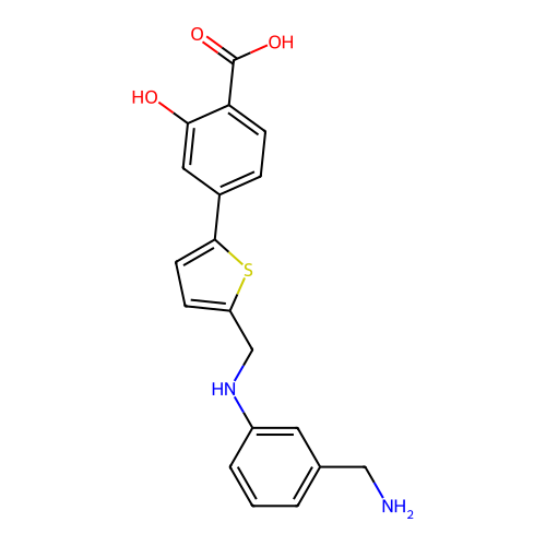 Chemical structure of BindingDB Monomer ID 50641393