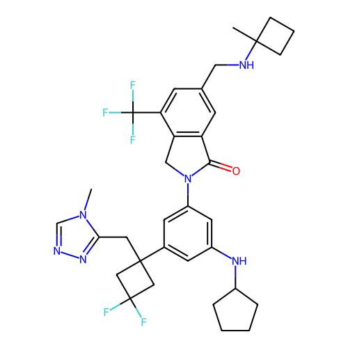 Chemical structure of BindingDB Monomer ID 50642756