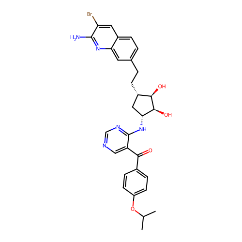 Chemical structure of BindingDB Monomer ID 50643549