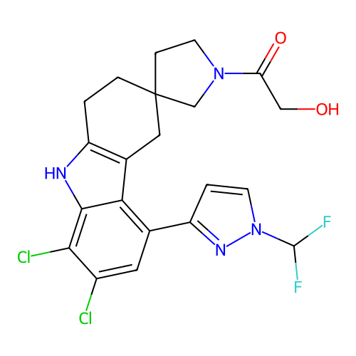 Chemical structure of BindingDB Monomer ID 50644236