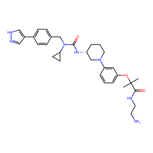 Chemical structure of BindingDB Monomer ID 50645197