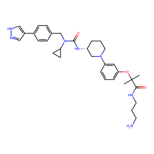 Chemical structure of BindingDB Monomer ID 50645198