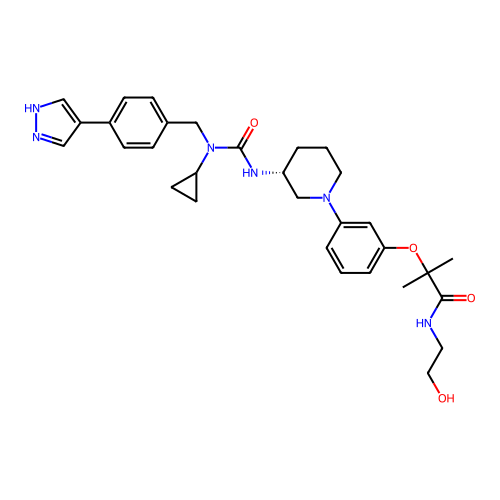 Chemical structure of BindingDB Monomer ID 50645200