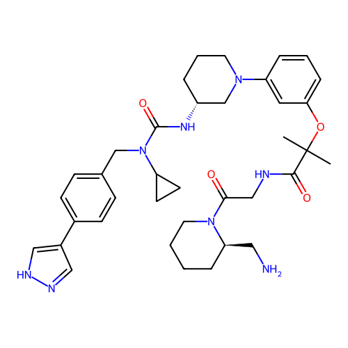 Chemical structure of BindingDB Monomer ID 50645211