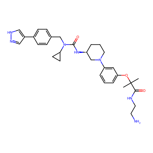 Chemical structure of BindingDB Monomer ID 50645214