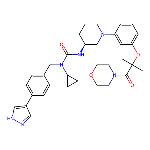 Chemical structure of BindingDB Monomer ID 50645216