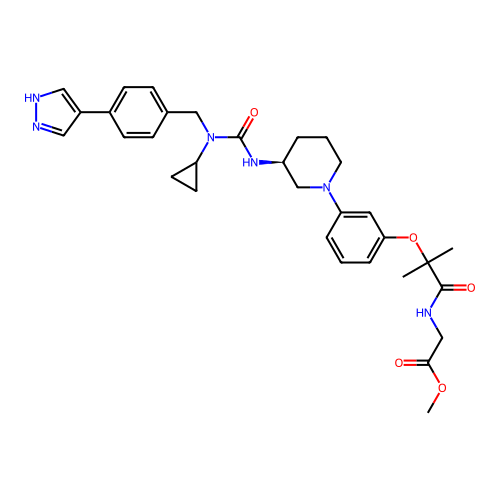 Chemical structure of BindingDB Monomer ID 50645218