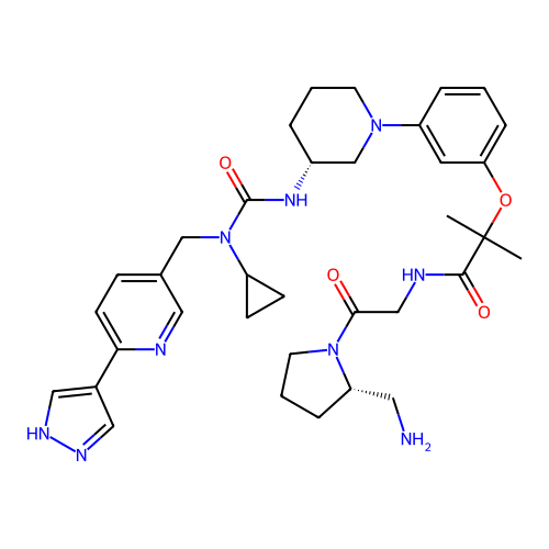 Chemical structure of BindingDB Monomer ID 50645235