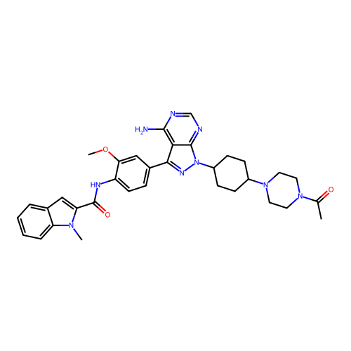 Chemical structure of BindingDB Monomer ID 50646254
