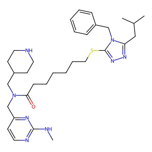 Chemical structure of BindingDB Monomer ID 50646340