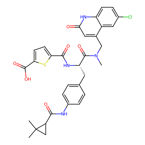 Chemical structure of BindingDB Monomer ID 50648220
