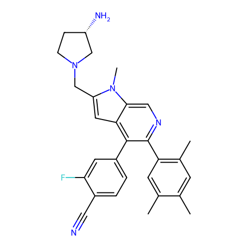 Chemical structure of BindingDB Monomer ID 50653376