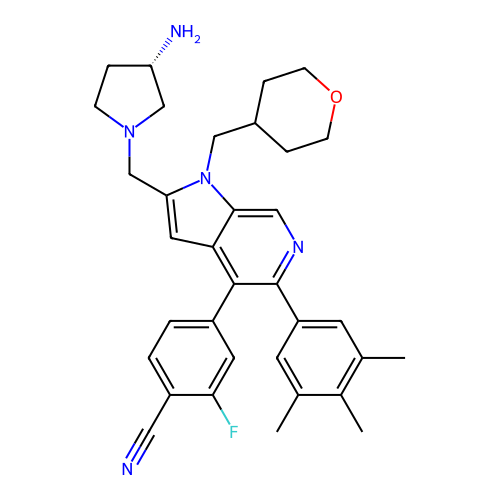 Chemical structure of BindingDB Monomer ID 50653401