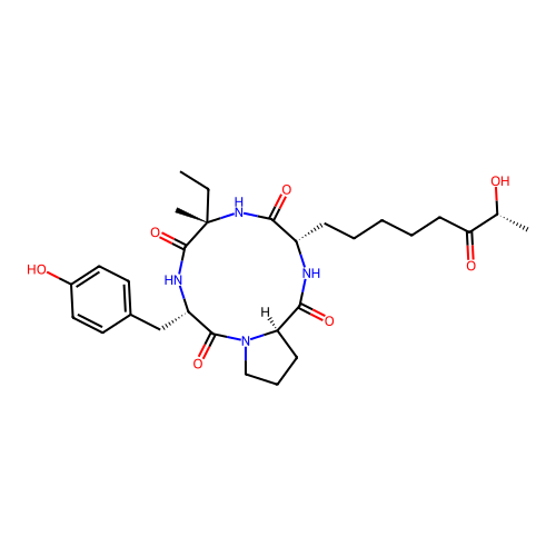 Chemical structure of BindingDB Monomer ID 50654279