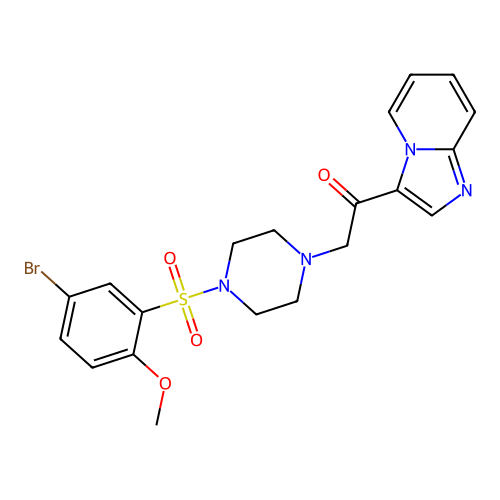 Chemical structure of BindingDB Monomer ID 50654820