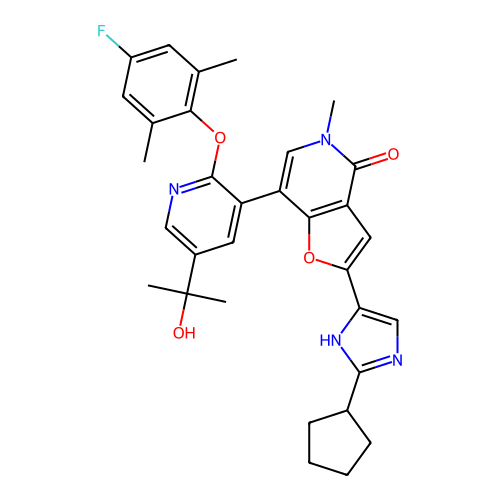 Chemical structure of BindingDB Monomer ID 50655342