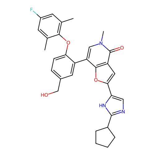 Chemical structure of BindingDB Monomer ID 50655345