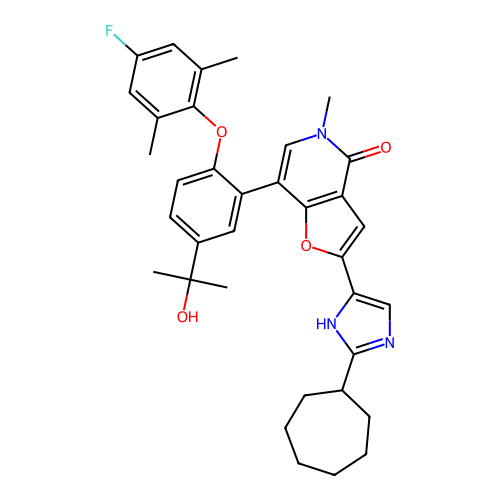 Chemical structure of BindingDB Monomer ID 50655347