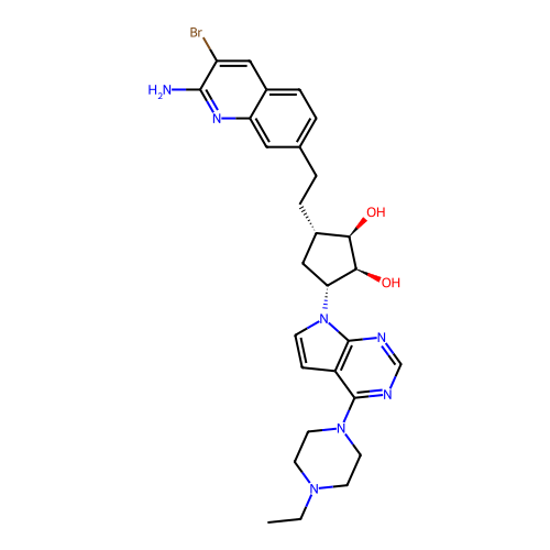 Chemical structure of BindingDB Monomer ID 50655553