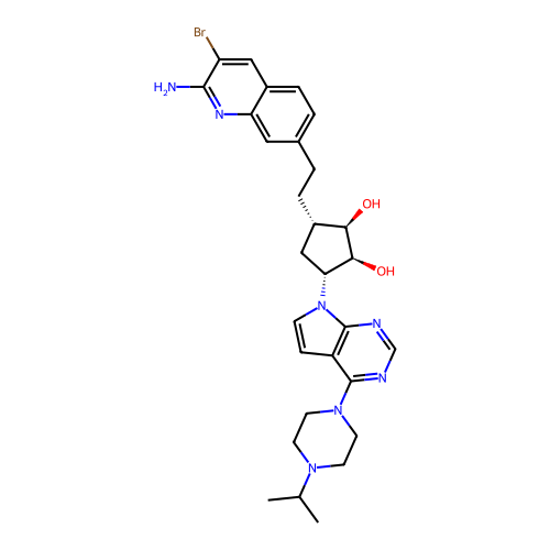 Chemical structure of BindingDB Monomer ID 50655555