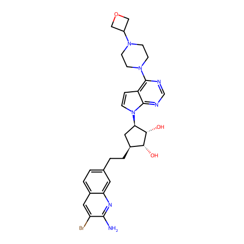 Chemical structure of BindingDB Monomer ID 50655557