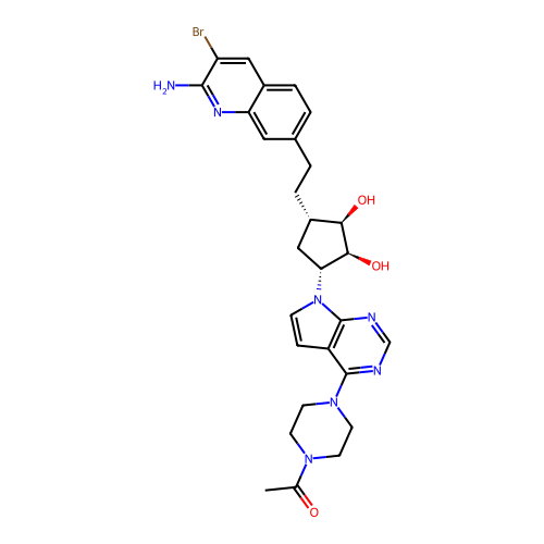 Chemical structure of BindingDB Monomer ID 50655558