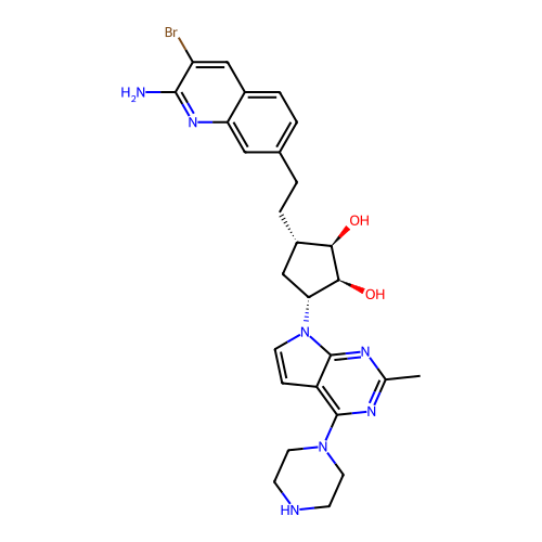 Chemical structure of BindingDB Monomer ID 50655574