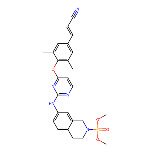 Chemical structure of BindingDB Monomer ID 50655755