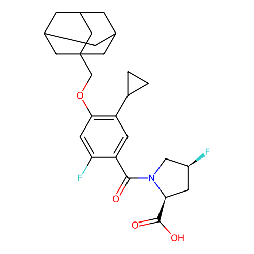 Chemical structure of BindingDB Monomer ID 50655806