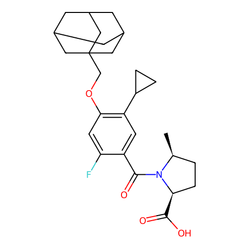 Chemical structure of BindingDB Monomer ID 50655813
