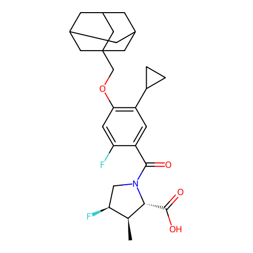 Chemical structure of BindingDB Monomer ID 50655816