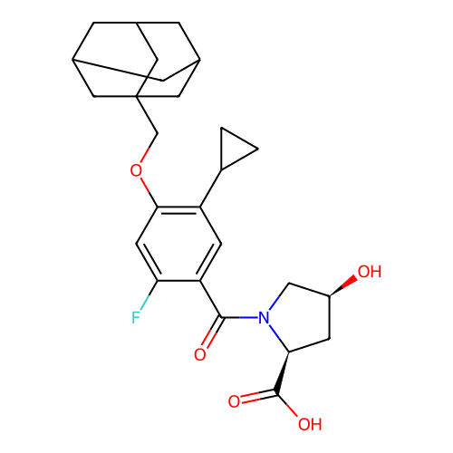 Chemical structure of BindingDB Monomer ID 50655821